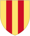 Shield of John I of Aragon as Duke of Girona (1370-1387)