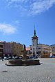 Fountain in Kroměříž Main Square