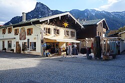 Oberammergau Arrondissement de Garmisch-Partenkirchen District de Haute-Bavière.- Allemagne