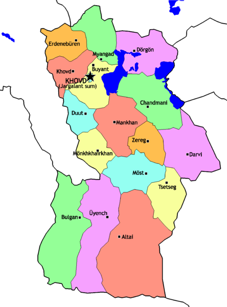 File:Mongolia Khovd sum map.png