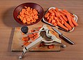 67 Preparing and slicing carrots uploaded by W.carter, nominated by W.carter,  13,  0,  1