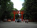 Shimogamo Shrine's Torii