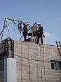 The Israeli Fire and Rescue Services demonstate abseiling