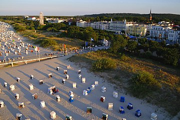 Strand Düne Promenade Ahlbeck