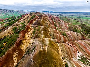 Mravaltskaro painted Deserts. Photograph: Anri137