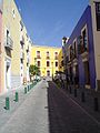 Street at Downtown Puebla