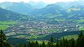 Blick vom Mittagberg; mit Berg Imberger Horn.