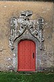 La chapelle Saint-Philibert-et-Saint-Roch, porte du transept nord