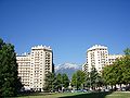 Grands boulevards de Grenoble, boulevard Joffre vu vers l'Est.