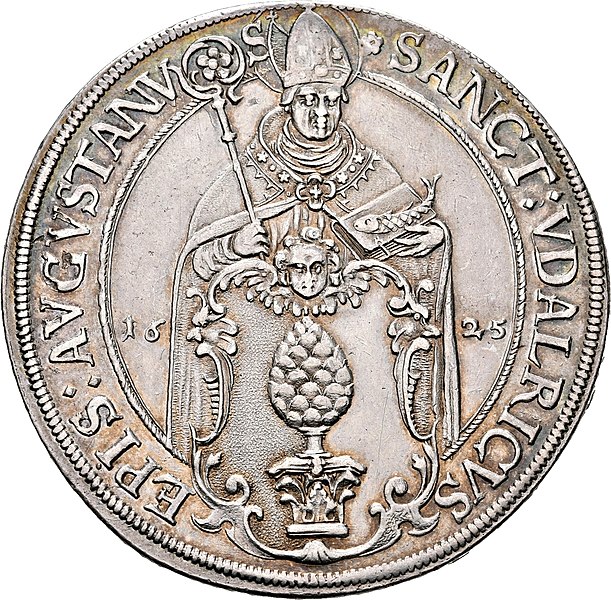 File:Augsburg Taler 1625.8 (obv).jpg