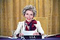 Mrs. Reagan hosts the First Ladies Conference on Drug Abuse, 1985 in the White House East Room