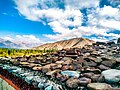 * Nomination Names of Buddhist deities written on Boulders at Shey Palace, J&K, India--Eatcha 03:47, 27 March 2019 (UTC) * Decline  Oppose Overprocessed, unnatural sky color, sharpened before denoising --MB-one 10:02, 27 March 2019 (UTC)