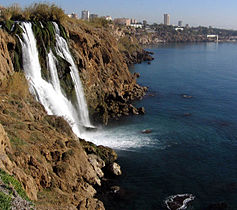 Düden Waterfall in Antalya