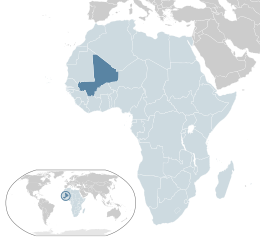 Map of Mali