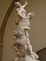 Statue seen from the Piazza della Signoria