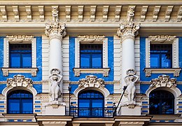 Façade at 4a Strelnieku street