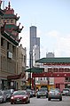 * Nomination Willis Tower seen from Chinatown. --Dschwen 13:46, 7 August 2009 (UTC) * Decline Poor composition, cables, lanterns, cars, ... and no geocode. -- H005 18:58, 7 August 2009 (UTC)