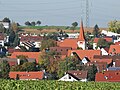 Blick auf Hirchlanden von der Gerlinger Höhe