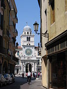 Padua, clock tower with venetian lion