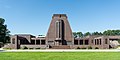 Deutsch: Das Neue Krematorium auf dem Friedhof Ohlsdorf in Hamburg-Ohlsdorf. This is a photograph of an architectural monument. It is on the list of cultural monuments of Hamburg, no. 29622.