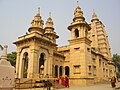 Mulagandhakuti Vihara, Buddhist temple at Sarnath, next to the Dharmek stupa.