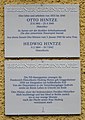 Otto Hintze und Hedwig Hintze, Kastanienallee 28, Westend