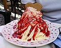 spaghetti ice cream