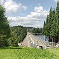 * Nomination dam in Rauschenbach / Saxony in Germany --Leviathan1983 10:12, 5 August 2009 (UTC) * Promotion Problems with quality in foreground trees in the left hand side, but the main subject sharp enough. --kallerna 20:49, 8 August 2009 (UTC)