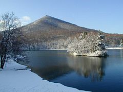 Sharp Top, Peaks of Otter, Blue Ridge Mountains, Virginia