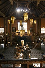 Thumbnail for File:Lake McDonald Lodge lobby GNP2.jpg