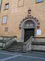 Poděbrady Castle courtyard entrance