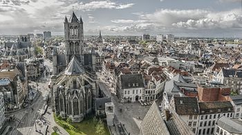 Saint Nicholas' Church, Ghent Photograph: Teseum Licensing: CC-BY-SA-3.0