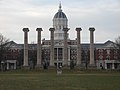 The Columns and Jesse Hall on the University of Missouri-Columbia Campus.