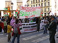 Polisario manifestation in Madrid, 11. November 2006