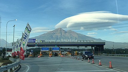 Merbabu from Salatiga