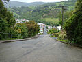 English: Street seen from top. Deutsch: Straße von oben. Polski: Ulica widziana z góry. Bahasa Indonesia: Jalan jika dilihat dari atas Français : Baldwin Street vue du sommet