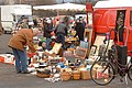 Flea market in Frankfurt/Germany