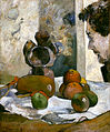 Paul Gauguin : Nature morte au profil de Laval (huile sur toile, 1886, musée d'art d'Indianapolis)