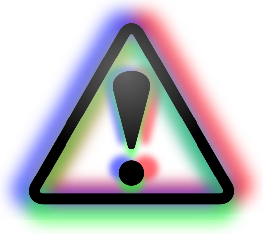 File:Warning Symbol – Chromatic Aberration.svg