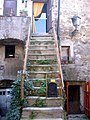 Stairs to home entrance