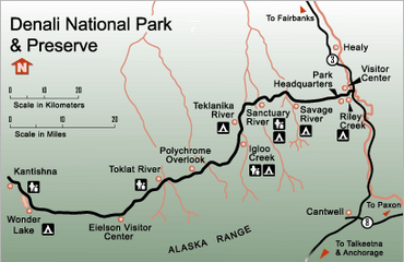 Park road map