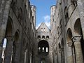 Nef de l'abbaye de Jumièges (Haute-Normandie)