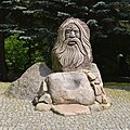 Sculpture at Main Mountain Trail Entrance