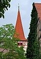 Kirchturm der Oswaldkirche