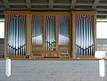 Hauptschiff, Orgel von 1997, Orgelbauer: Hans-Peter Reiser, Biberach