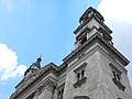 Deutsch: Detail der Westfassade der Stephansbasilika, Budapest. English: Detail of the western facade of the St. Stephen's Basilica, Budapest.