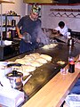 Another shot of the same (Hiroshima, Okonomiyaki)