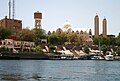 View from the Nile to Aswan