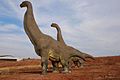 Sculpture of Brachiosaurus