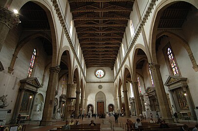 Florence, Basilica di Santa Croce, interno